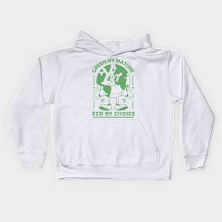 Green by nature Eco by Choice Kids Hoodie